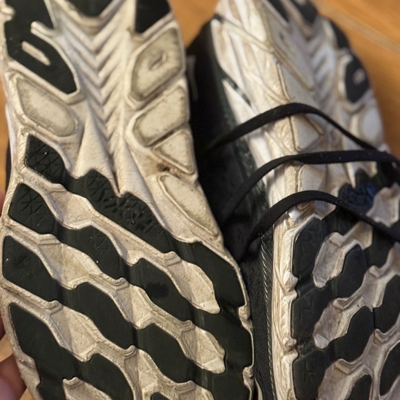 Hoka Black and White Athletic Shoes - Picture 5 of 5